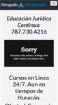 Mobile Screenshot of abogadoactualizado.com